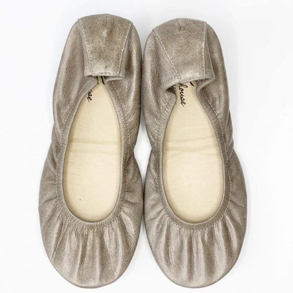 Oil Tanned Taupe Storehouse Flats - Picture 7 of 9